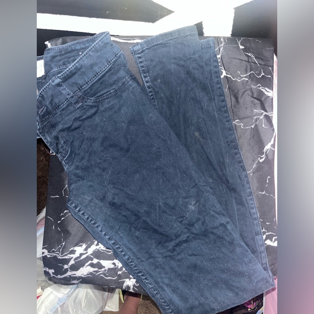 Hollister Navy Blue Pants